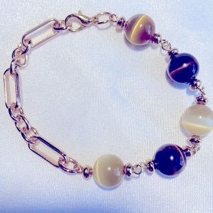 Glass beads Bracelet (SOLD)